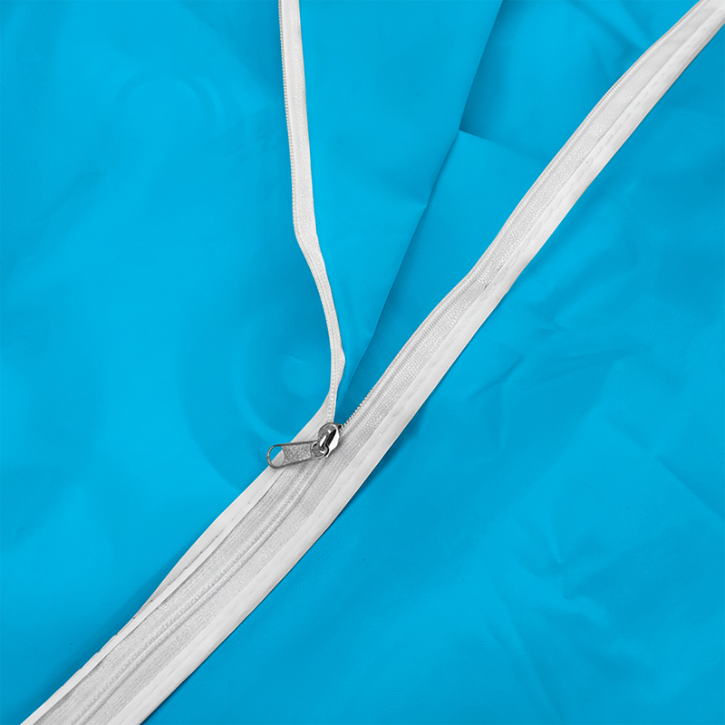 Funda para lavarropas 60x50x81 carga frontal estampada impermeable Celeste