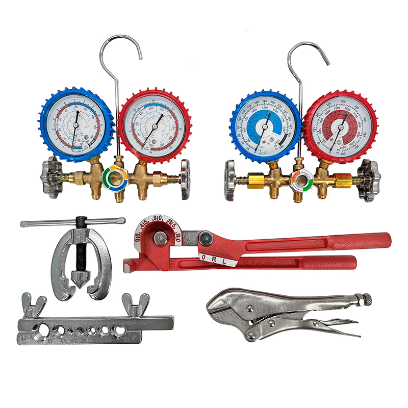 Kit Herramientas Refrigeracion Manifold Split Mochila 40 Litros aire acondicionado North