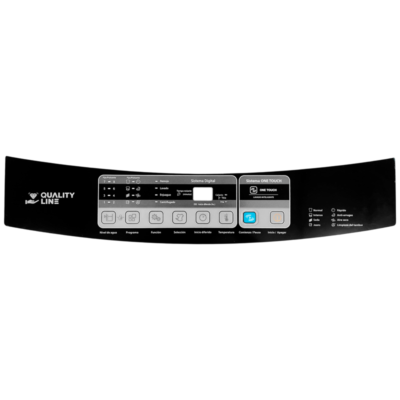 Membrana Panel Serigrafia para Lavarropas Philco Ph12