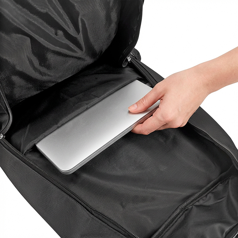 Mochila Porta Notebook Urbana Herramientas 40l North Negro Liso