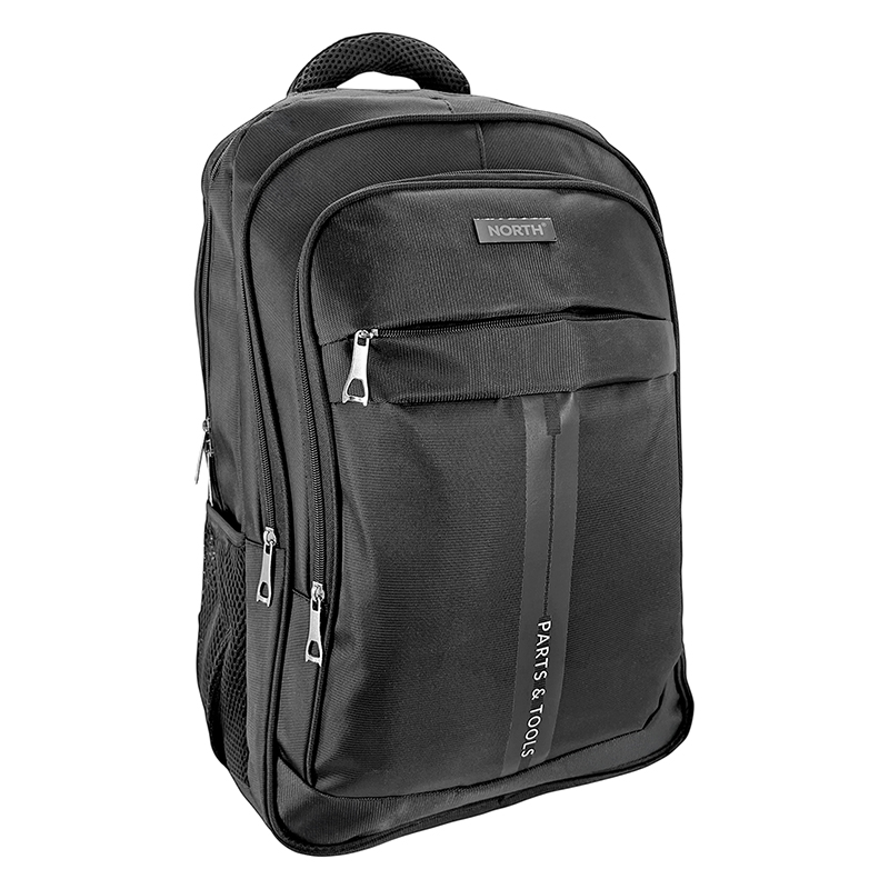 Mochila Porta Notebook Urbana Herramientas 40l North Negro Liso