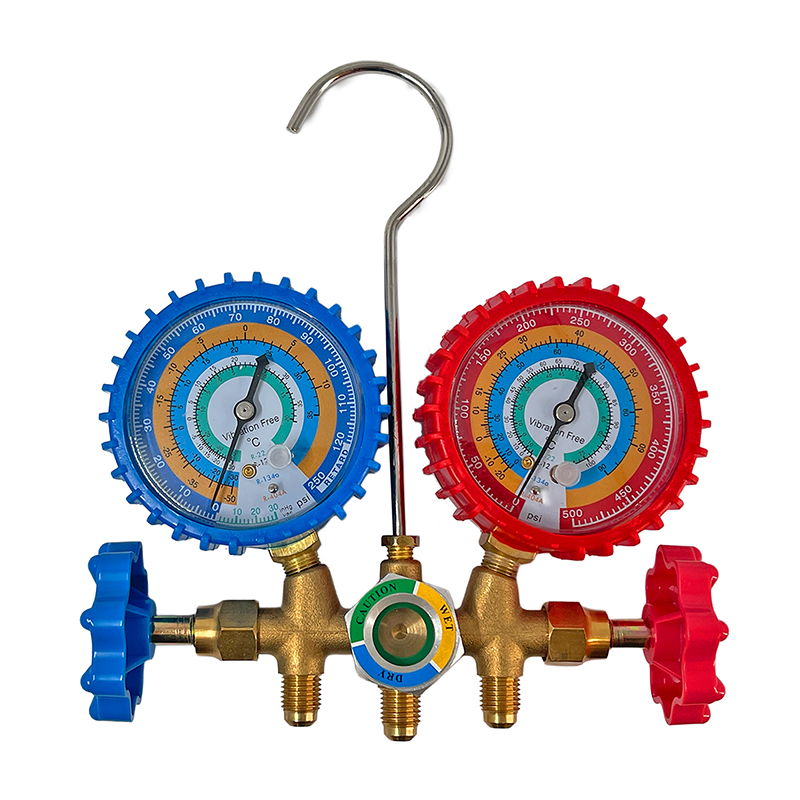Manifold Refrigeracion Aire Acondicionado Manometro R22 R 22