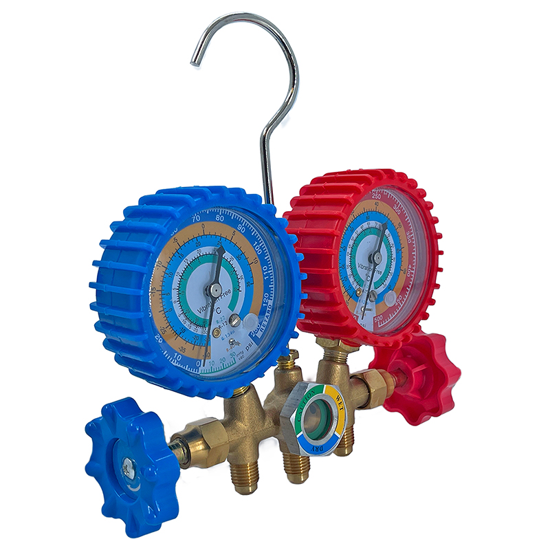 Manifold Refrigeracion Aire Acondicionado Manometro R22 R 22