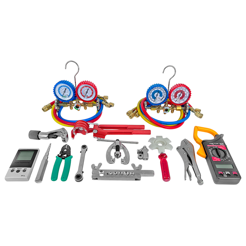 Kit de herramientas N°1 Refrigeracion instalacion aire acondicionado Manifold