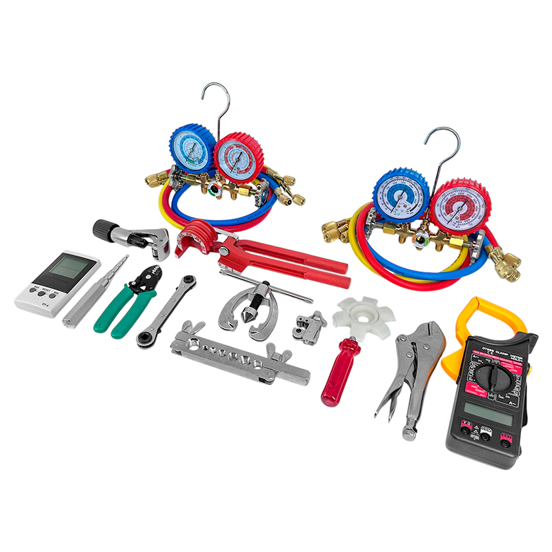 Kit de herramientas N°1 Refrigeracion instalacion aire acondicionado Manifold