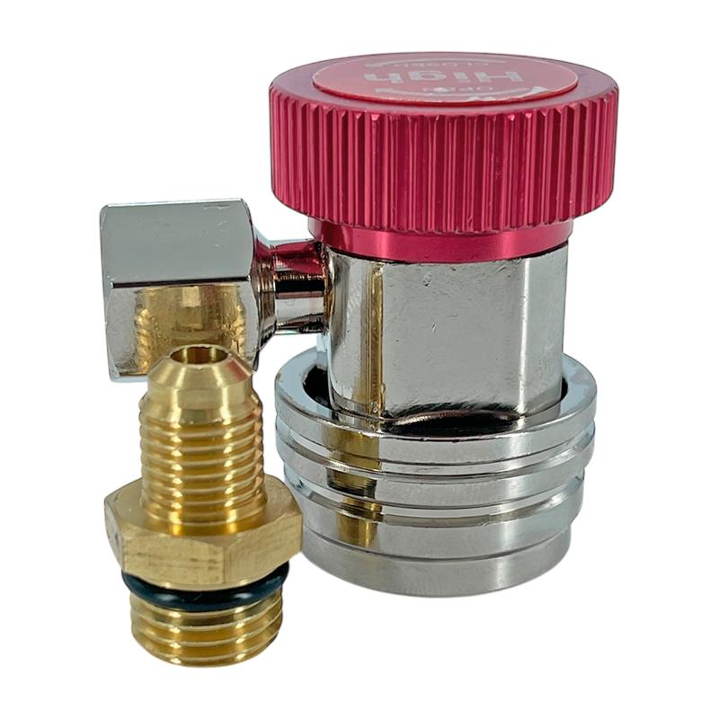 Acople Rapido Para Aire Acondicionando Auto R134 Alta