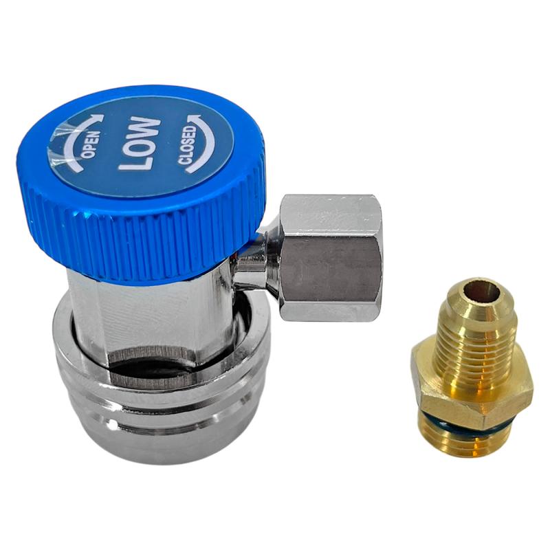 Acople Rapido Para Aire Acondicionando Auto R134 Baja