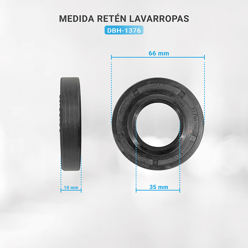 Kit Eje Soporte Ruleman Reten Lavarropas Samsung Wf1702