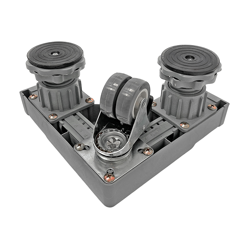 Base Movil Con Ruedas y trabas con nivel Heladeras Lavarropas Reforzada 150kg