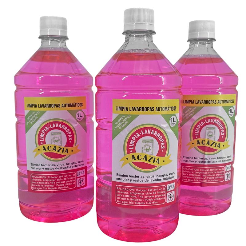 Limpia Lavarropas X3 - Limpia En Un Solo Lavado
