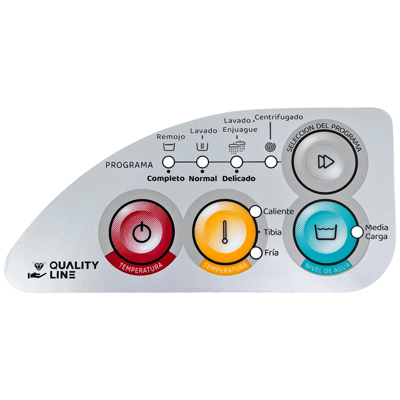 Membrana Panel Para Lavarropas Eslabon De Lujo Ewd22a