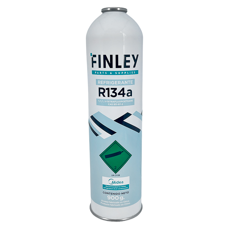 Lata Gas Refrigerante Finley R134a 900gr