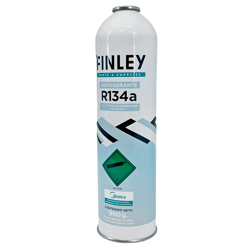 Lata Gas Refrigerante Finley R134a 900gr