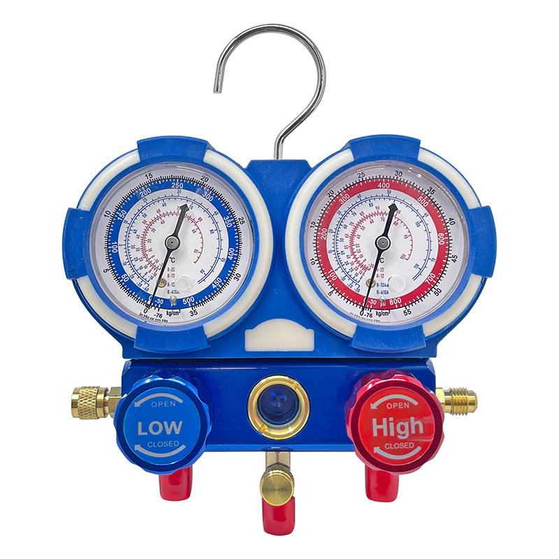 Manifold combinado North R410 R22 R134 R12 mangueras 150 cm