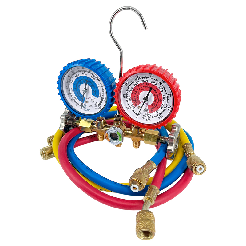 Kit de herramientas N°7 Refrigeración aire acondicionado Manifold