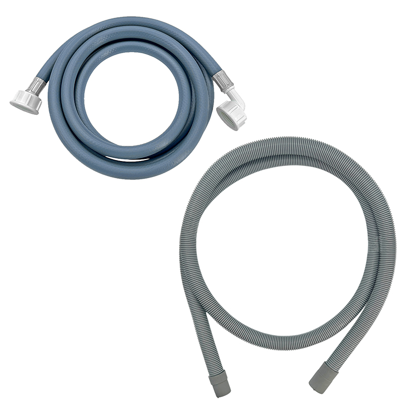 Manguera Flexible Carga Lavarropas 1,8 Mts + Descarga 1,8mts