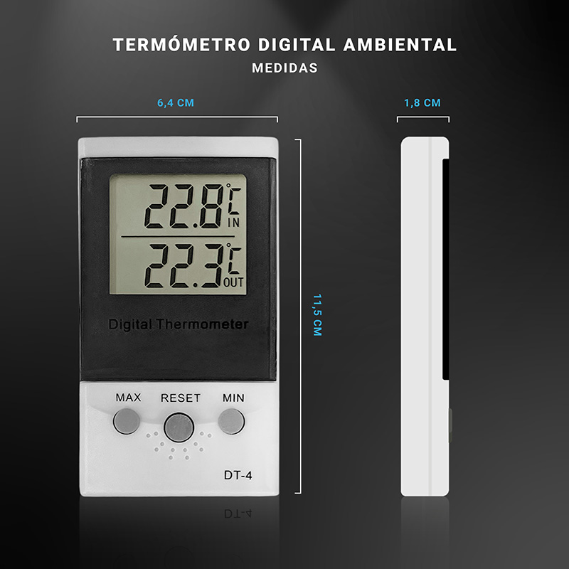 Termómetro digital para refrigeración DT-4