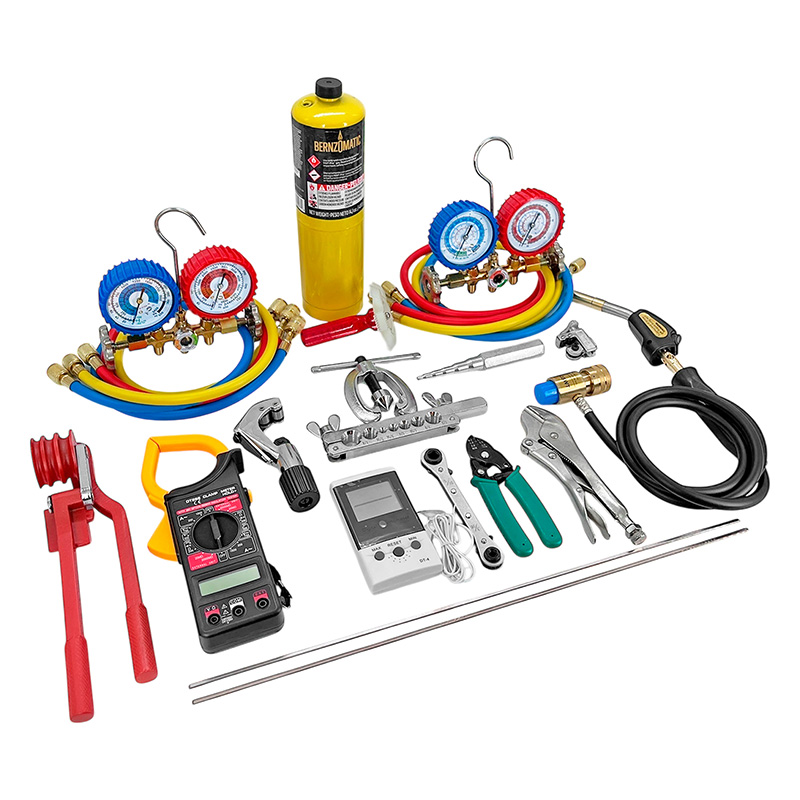 Kit de herramientas N° 1 Refrigeración + Kit Soldador