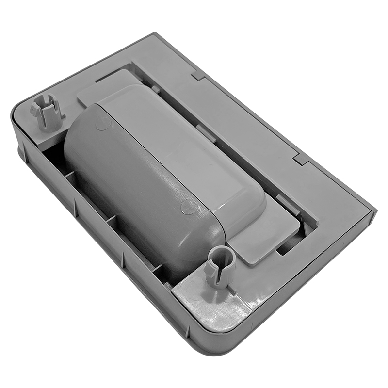 Frente gris de jabonera original de lavarropas Samsung 1904