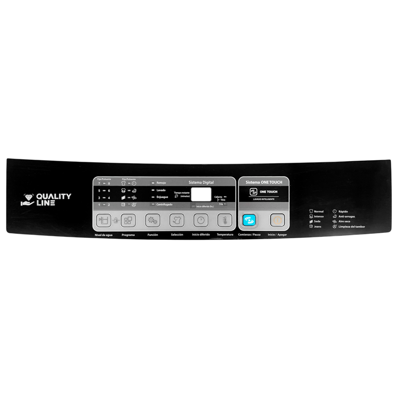 Membrana Panel Serigrafia para Lavarropas Philco Ph08