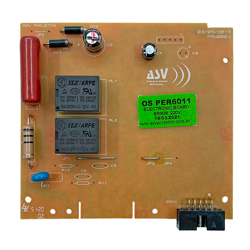 Plaqueta para Heladera Whirlpool Wrm382 Wrm384 Wrk42