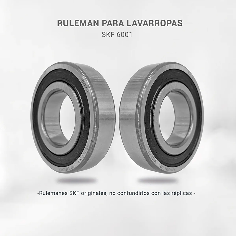 Ruleman Rodamiento Skf 6001 Lavarropas