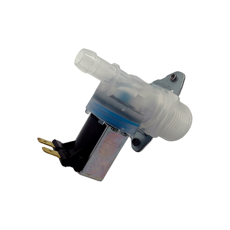 Electroválvula 1 vía 180° para lavarropas Candy, Whirlpool, Longvie y otros