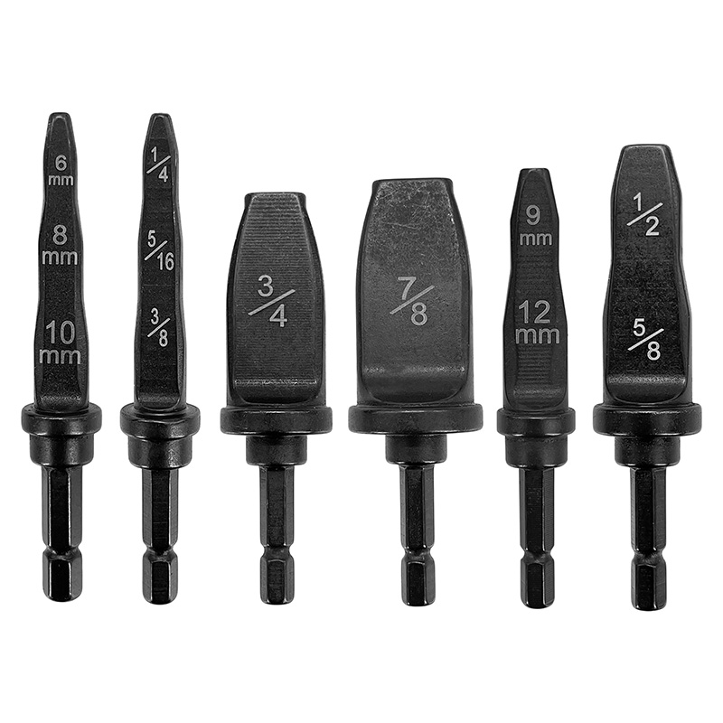 Kit de expansores caño de cobre North tipo spin taladro X 6 unidades