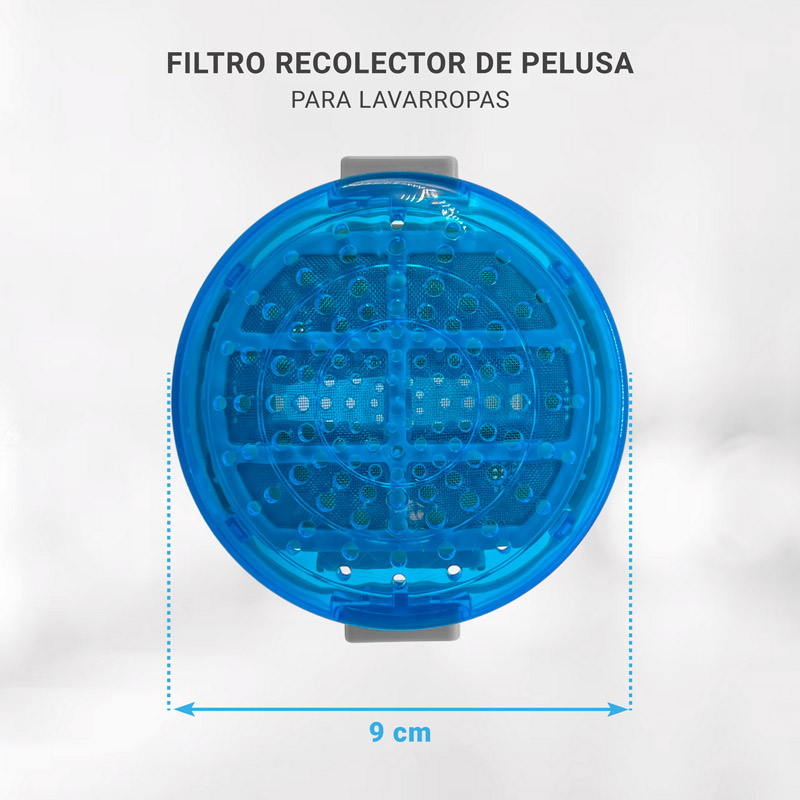 Filtro Recolector Pelusas Lavarropas LG Redondo Original X2