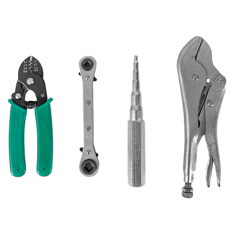 Kit de herramientas N°2 Refrigeracion aire acondicionado manifold pestañadora excentrica con embrague