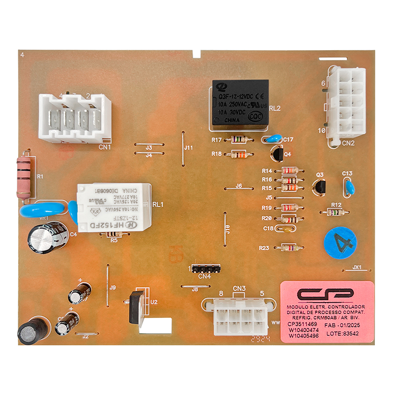 Plaqueta CP para heladera Whirlpool WRW47X1 WRW51X1