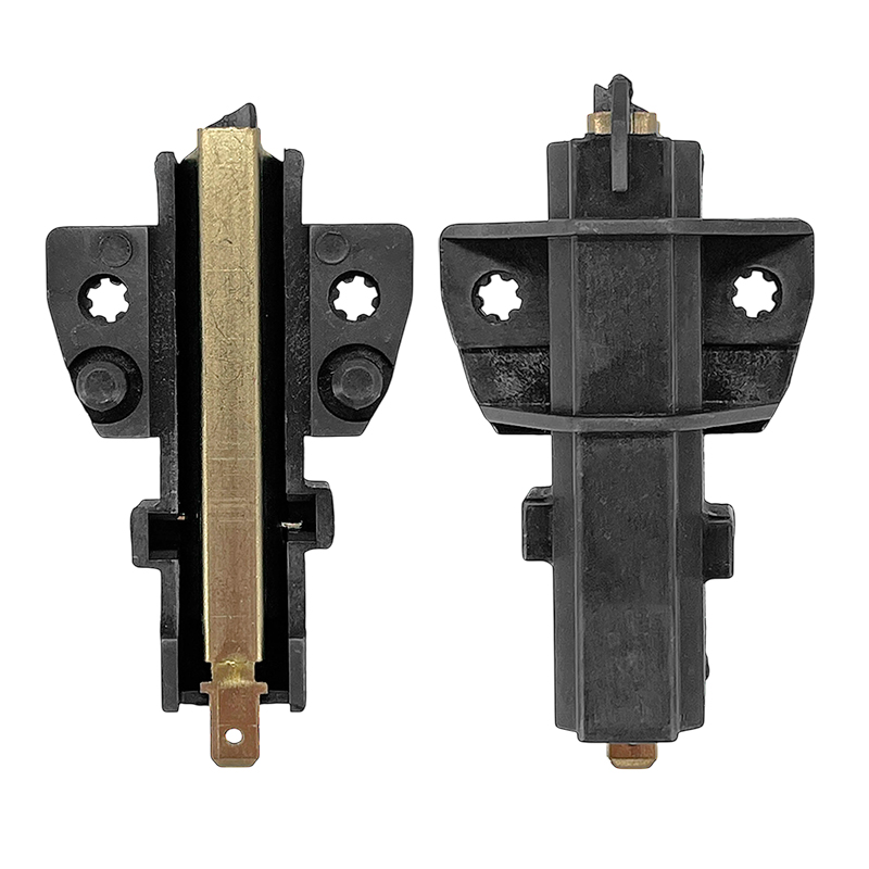 Juego Porta Carbones Para Motor Lavarropas Drean Weg