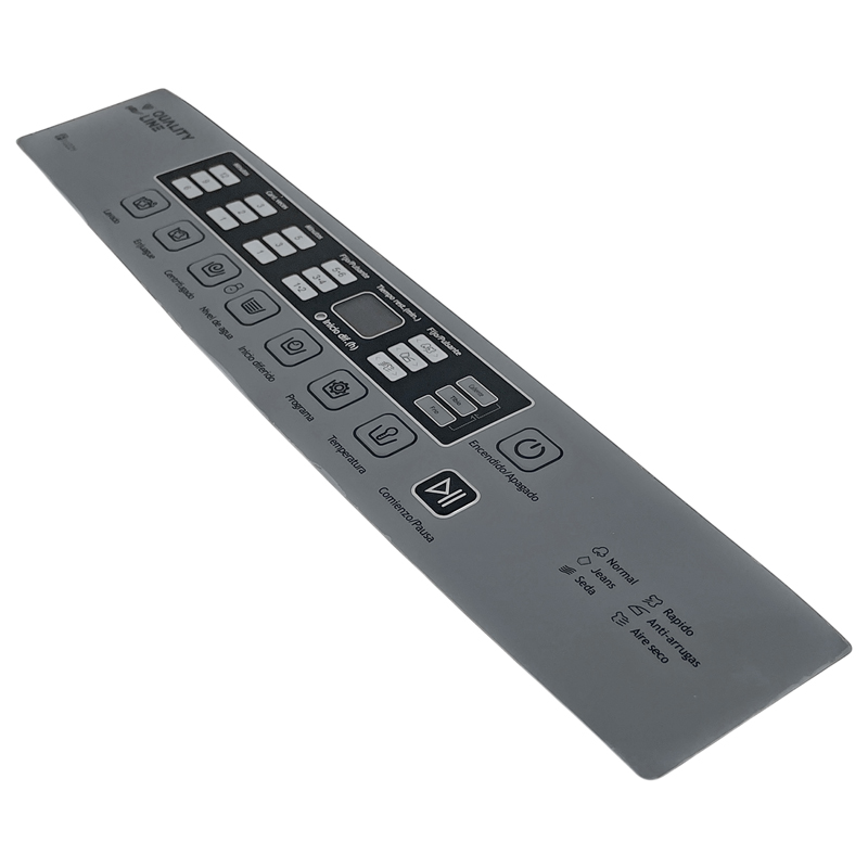 Panel Membrana Serigrafia Tablero para lavarropas Philco Ph07