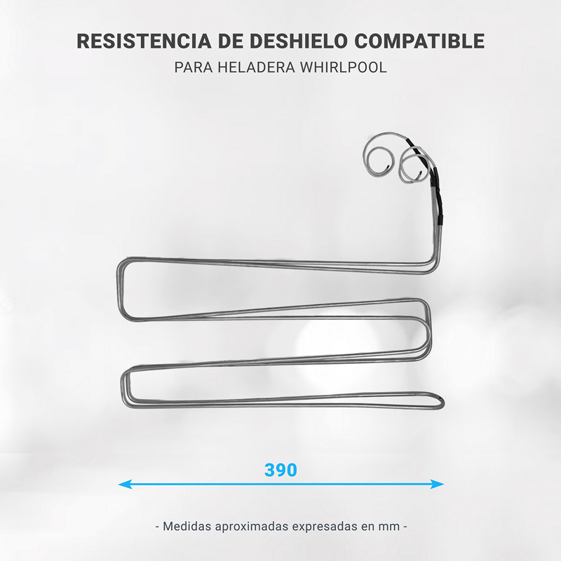 Resistencia Para Heladera Whirlpool Wrm39d 220v
