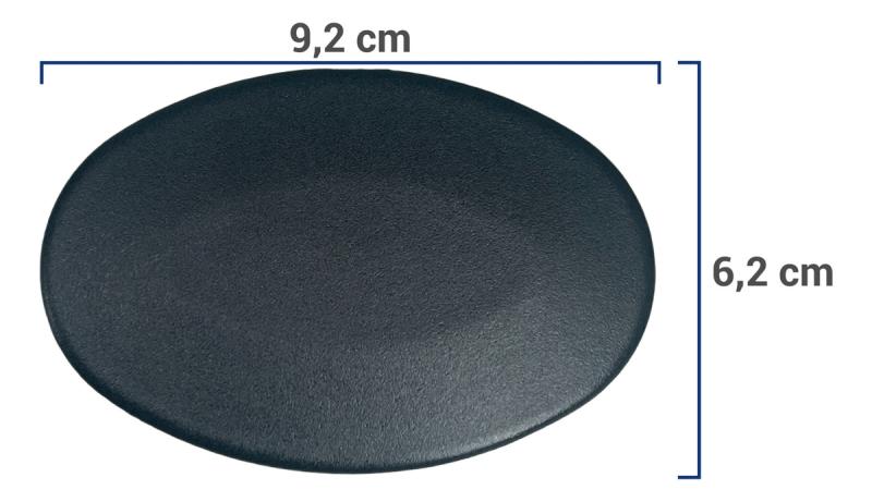 Tapa Quemador Hornalla Anafe Ariston Ovalada Original