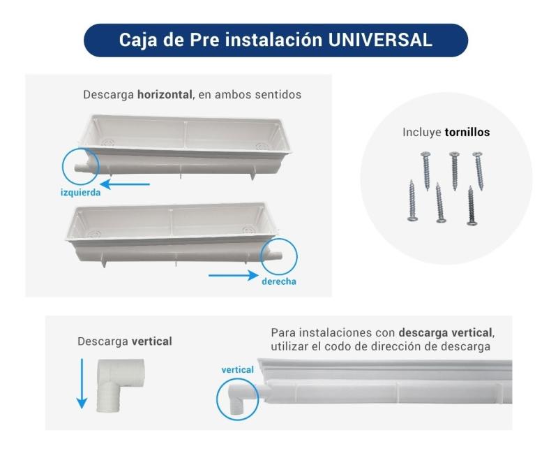 Caja Preinstalacion Aire Acondicionado Split X15 Unidades