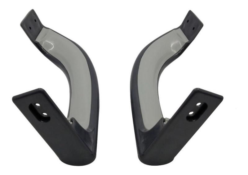 Manija Puerta Heladera Columbia Kohinoor X 2 Unidades Gris