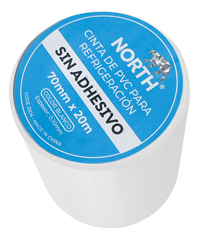 Cinta Pvc Blanca Refrigeracion Sin Adhesivo 20m X10 Unidades