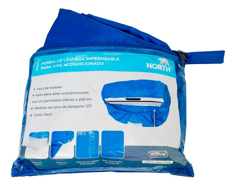 Funda Limpieza Aire Acondicionado 2.4mts + 2mts Manguera