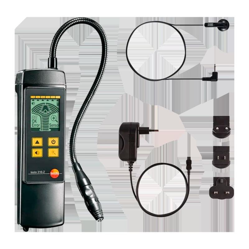 Detector Fugas De Gas Refrigeracion Testo 316-2 Color Negro