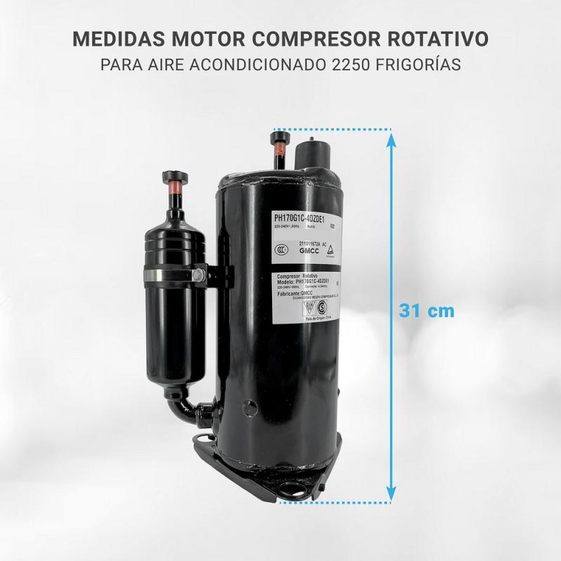 Motor Compresor Rotativo 2250 Aire Acondicionado R22