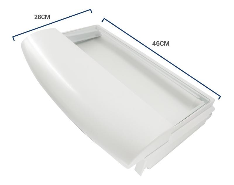 Tapa Cajon Heladera General Electric Gse25hblkhts Original 