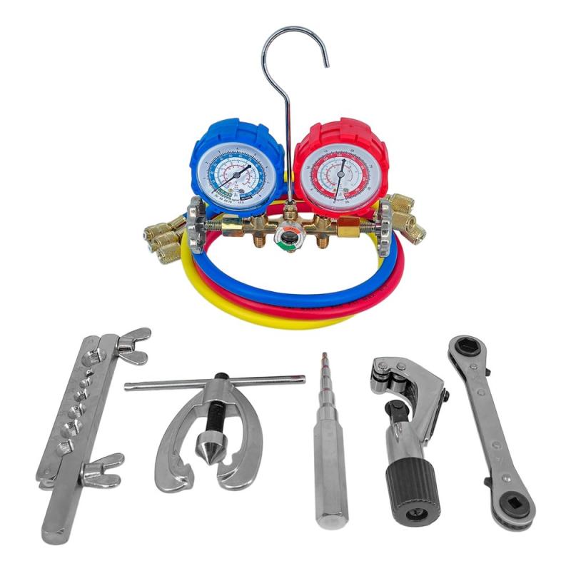 Herramientas Refrigeracion Pestañadora Manifold Accesorios