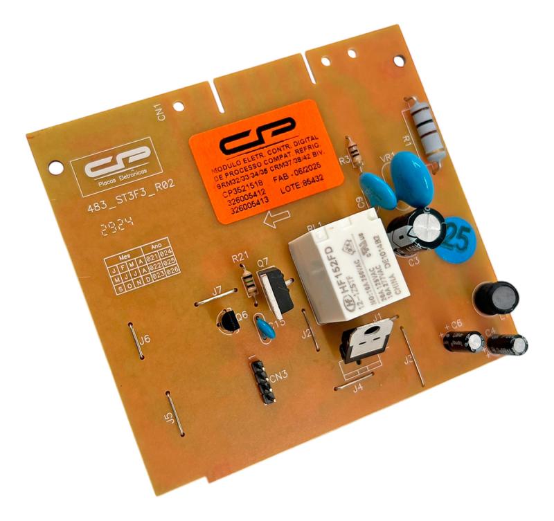 Plaqueta Cp Para Heladera Eslabon De Lujo Erm370 Erm390