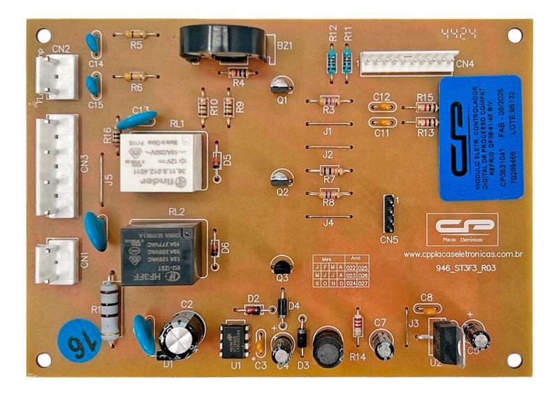 Plaqueta Cp Para Heladera Electrolux Df38 Df41 Df45 Dfw45