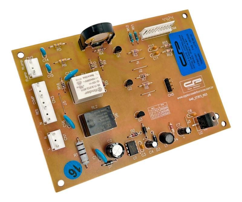 Plaqueta Cp Para Heladera Electrolux Df38 Df41 Df45 Dfw45