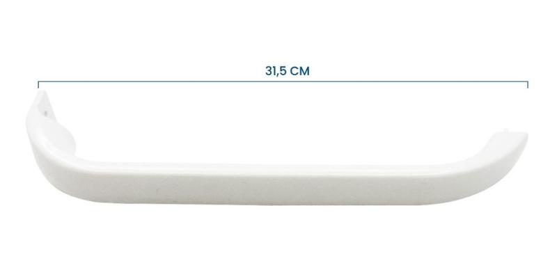 Manija Heladera Siam Blanca Varios Modelos X Unidad