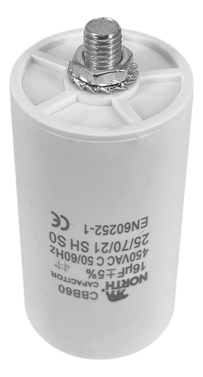 Capacitor Marcha 16 Uf Microfaradios 450vac North X10