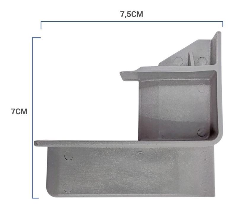 Guia Izquierda Canasto Lavavajillas Candy Cdpa 7205 Original