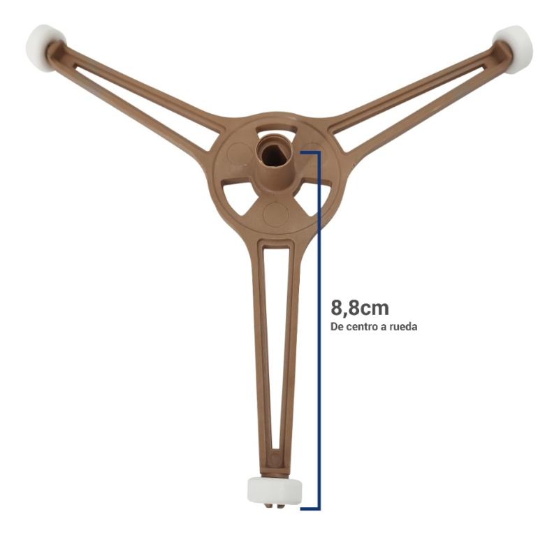 Estrella De Plato Microondas Diámetro 6mm